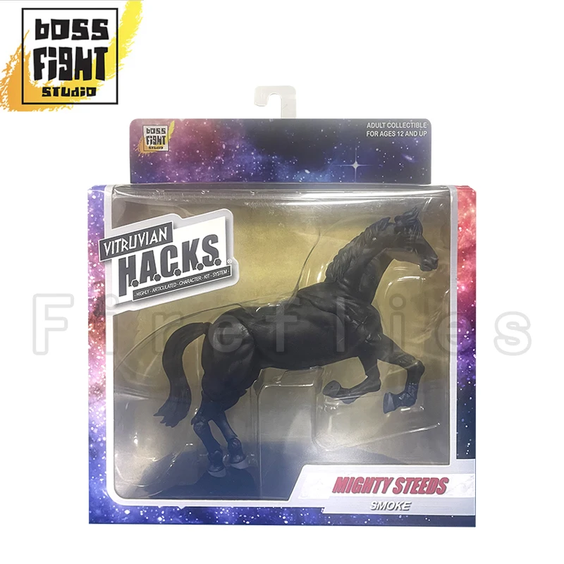 1/18 3.75inches BFS Action Figure Vitruvian H.A.C.K.S. Mighty Steeds Smoke Anime Collection Model Toy