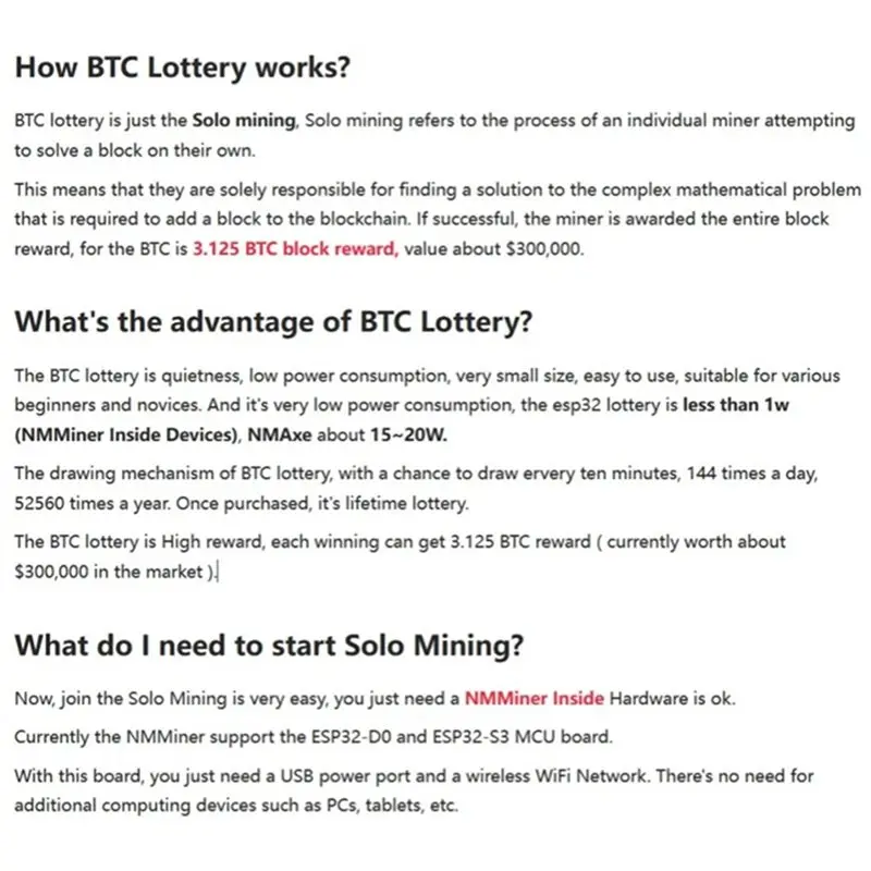 Classy-Nerdminer V2 Pro 3 шт. 1000 кГц/с биткойн-майнер Lucky Miner Nmminer Crypto Solo Lottery BTC