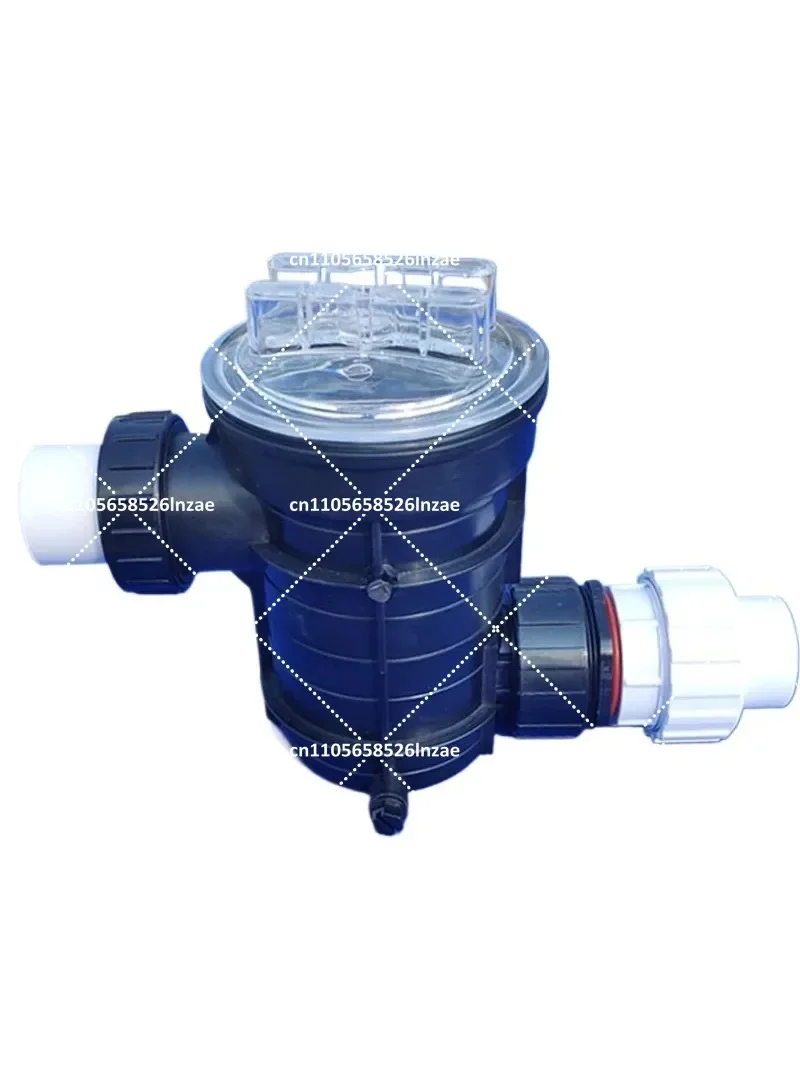 Anti-Clogging Hair Filter Strainer for Salon & Bathroom Drain Water Pump Pre-Filter with Connection Tube Hair Removal Filter