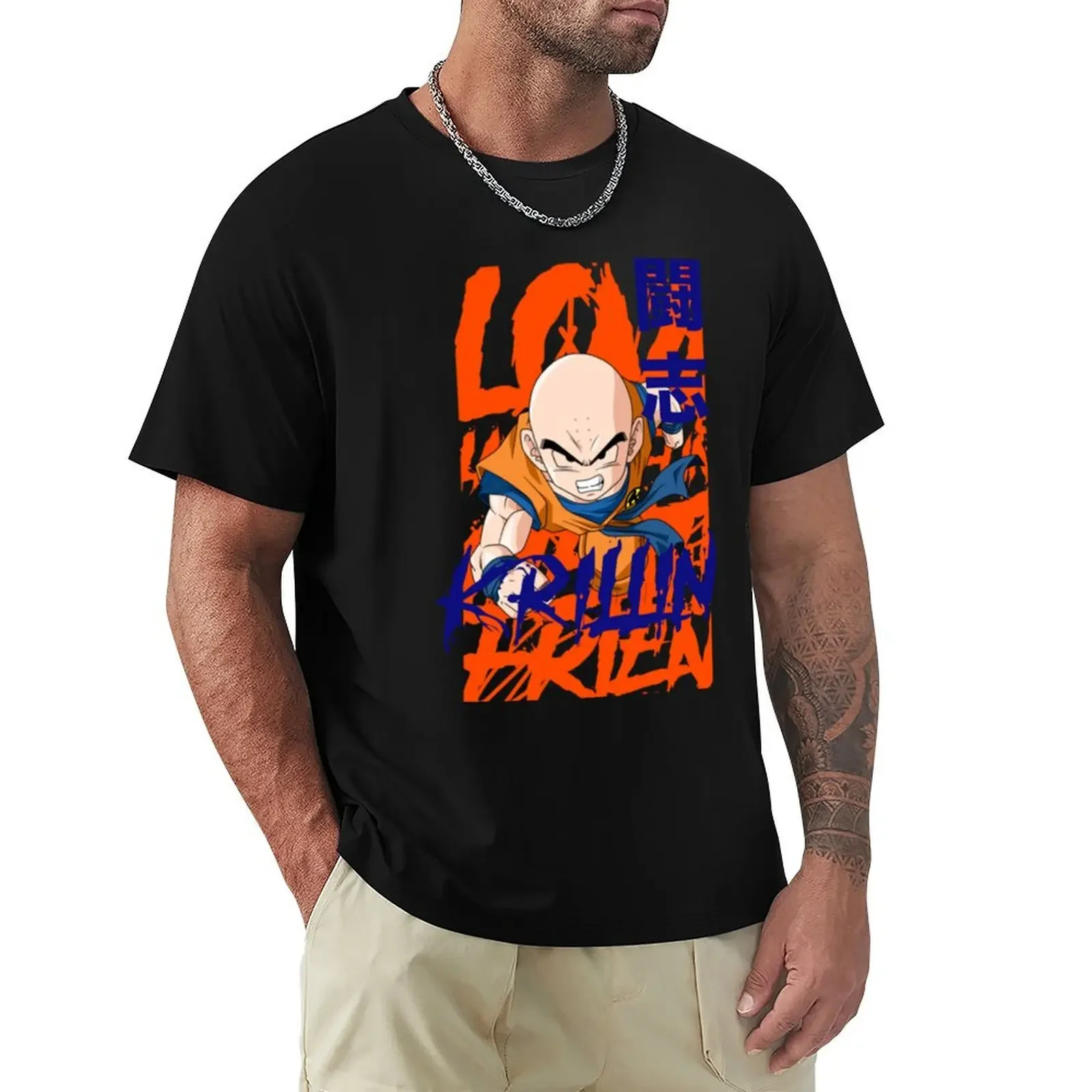 classic krillin T-Shirt quick-drying designer shirts boys whites aesthetic clothes mens plain t shirts