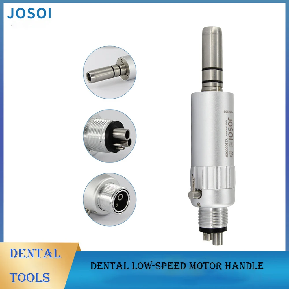 

Dental Slow Low Speed Air Motor motor 2/4 Hole Connector Fit E type Contra angle and Straight Handpiece Oral Dental Instruments