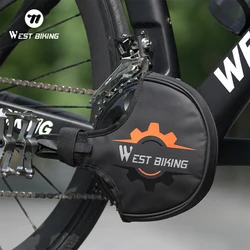 WEST BIKING Bicycle Crankset Protective Cover Waterproof Wear-resistant Chainring Protector Cover MTB Road Bicycle Accessories