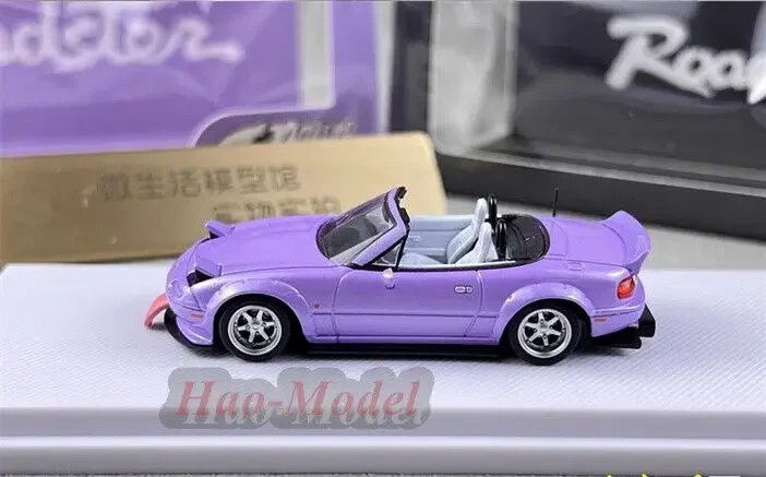 MT 1/64 لمازدا MX5 Eunos رودستر NA نموذج سيارة سبيكة دييكاست محاكاة لعب الأولاد هدايا عيد ميلاد هواية عرض الحلي