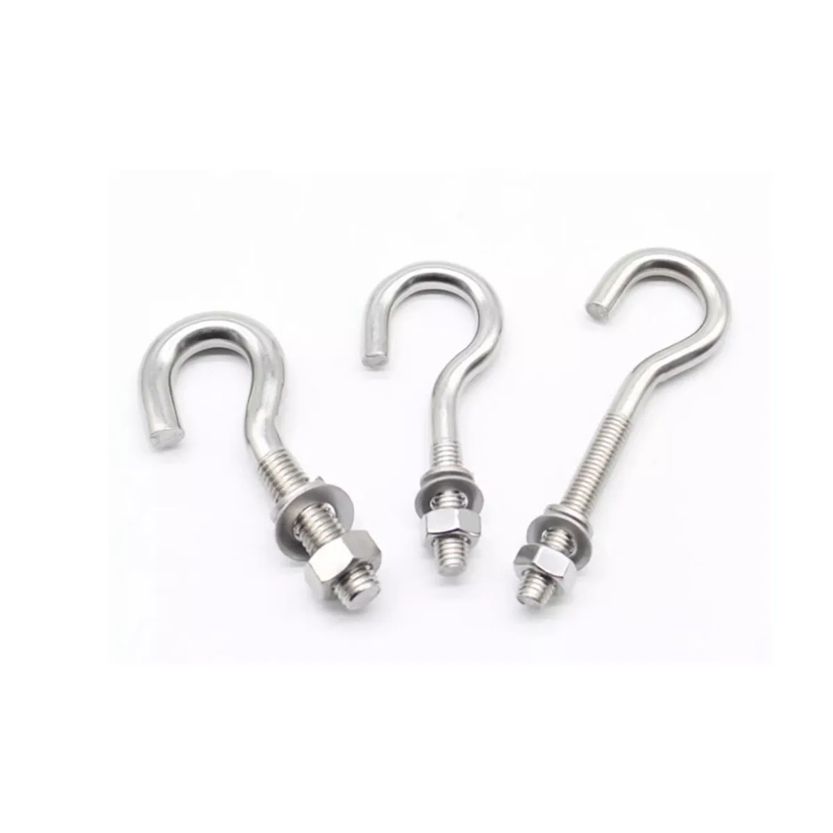 

304 Stainless Steel Question Mark Hook Bolt / Sheep Eye Screw