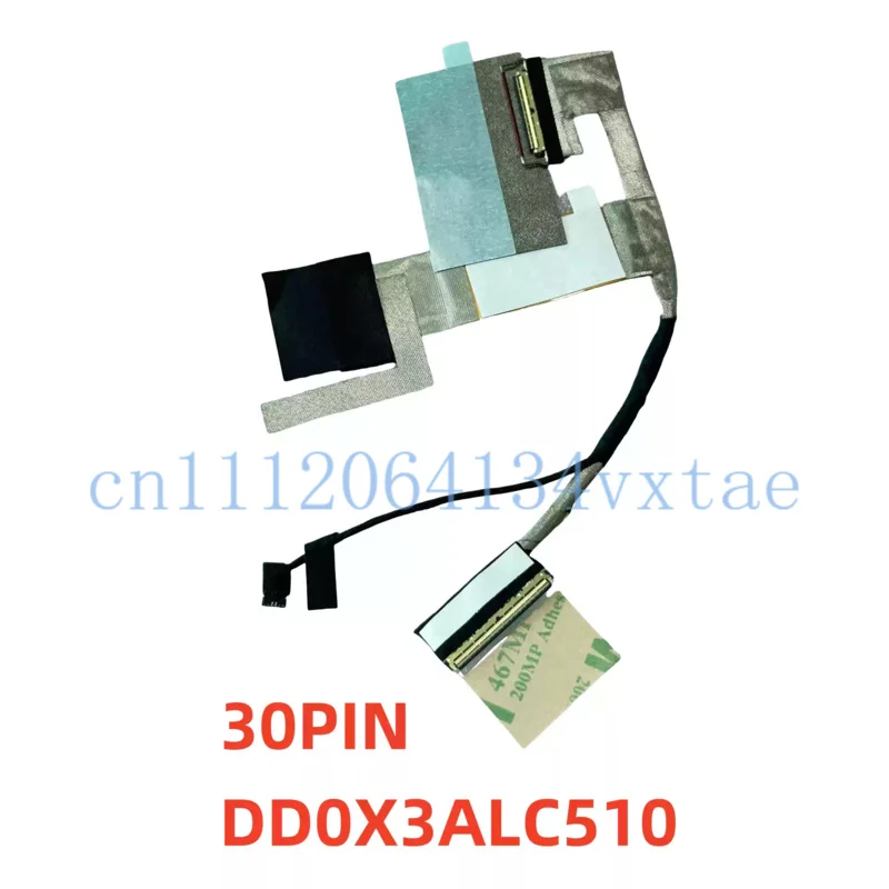 New For Spectre x360 13-AW Laptop X3A 30PIN FHD OLED LCD EDP Cable Lvds Wire Screen Line DD0X3ALC500 DD0X3ALC510 0.1