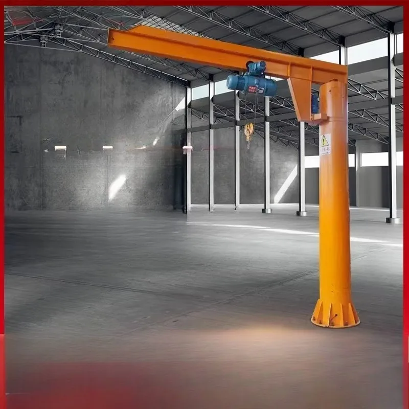 Customize 1/2 Ton Column-mounted Cantilever Crane 360-degree Electric Rotating Single-arm Crane Small Cantilever Crane