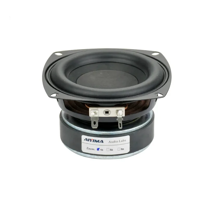 AIYIMA 1 Stuks 4 Inch Subwoofer Speaker Unit HIFI 4/8 Ohm 100W Woofer Sound Speaker Home Theater Diepe bas Luidspreker