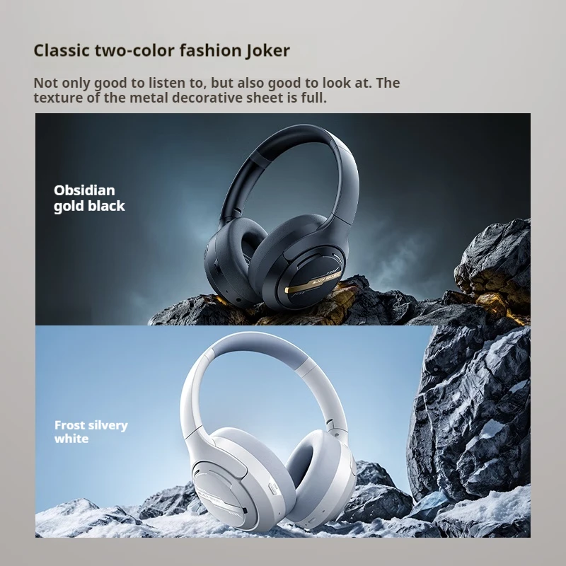 BLACKSHARK BE30 Wireless Headset Hifi Deep Noise Cancellation Bluetooth 5.4 Ergonomics Customized Music Headphones Pc Accessory