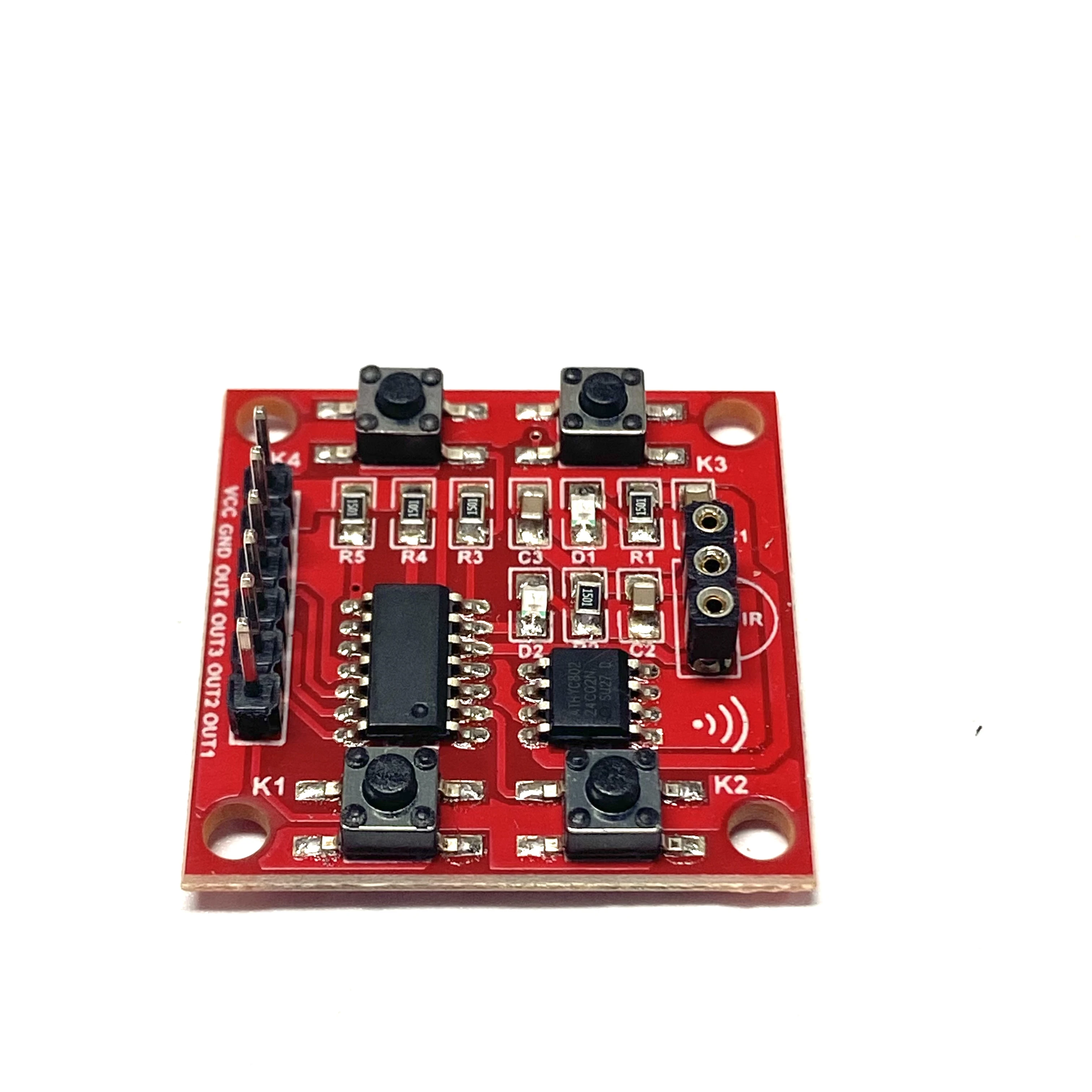 Infrared Remote Control Learning Module 4-channel Infrared Learning Board Remote Control Module Infrared Control Module Remote C