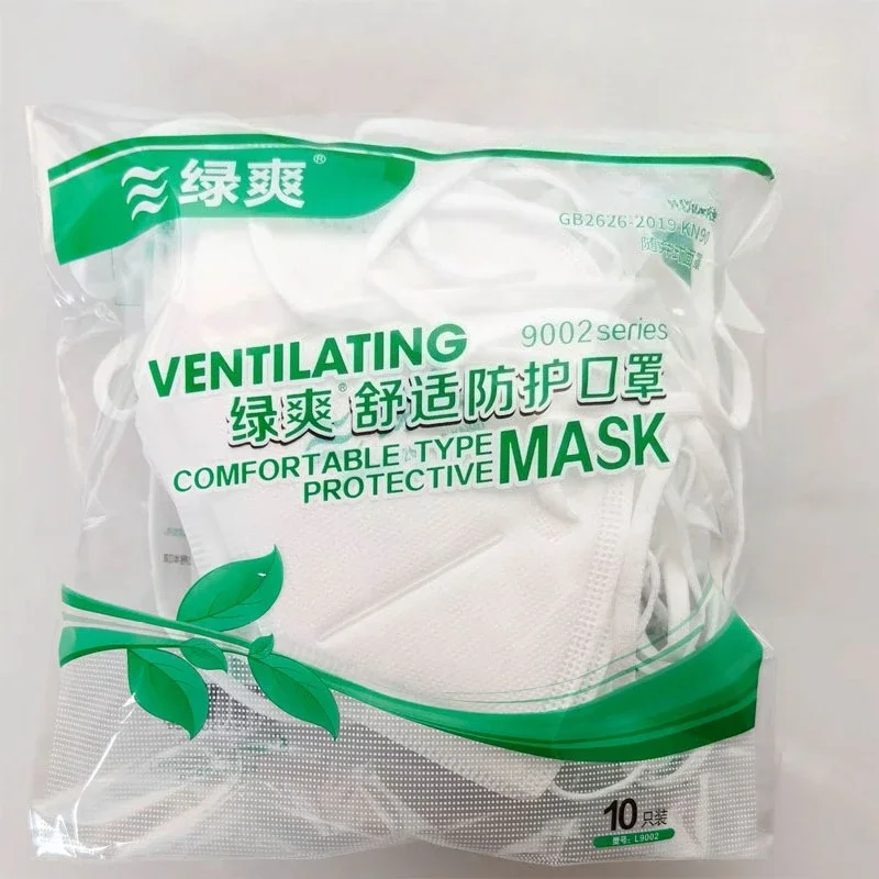 10pcs/20pcs/30pcs Headband Mask Thickened KN90 Dustproof Disposable Comfortable Protective Masks Suitable for Work Industrial