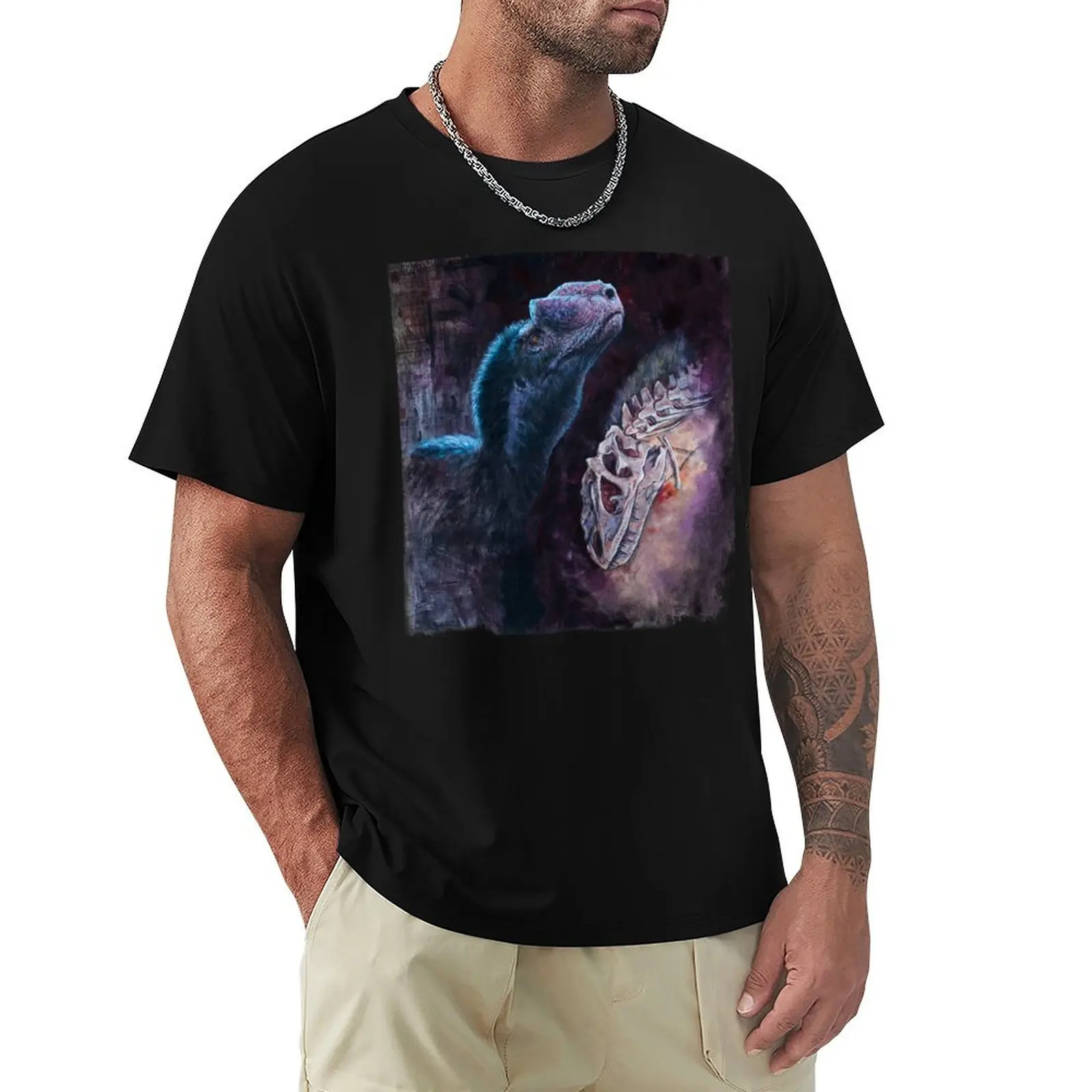 

Yutyrannus T-Shirt essential t shirt rapper graphic tees anime shirts men