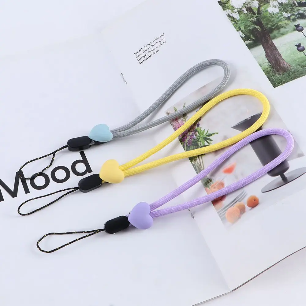 Decor Wrist Strap Braid Hanging Cord Anti Lost Lanyard Cell Phone Lanyard Keychain Mobile Phone Strap Mobile Phone Lanyard