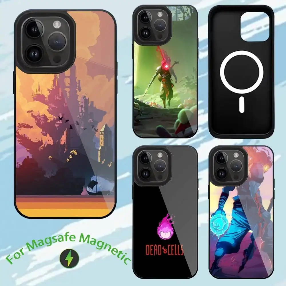 

D-Dead C-Cells Phone Case For iPhone17,16,15,14,13,12,11,Plus,Pro,Max For Magsafe Wireless Charging case