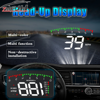 A900 Car Speedometer Digital OBD Windshield Projector OBD2 Head Up Display Tachometer Water Temperature Voltmeter Monitor
