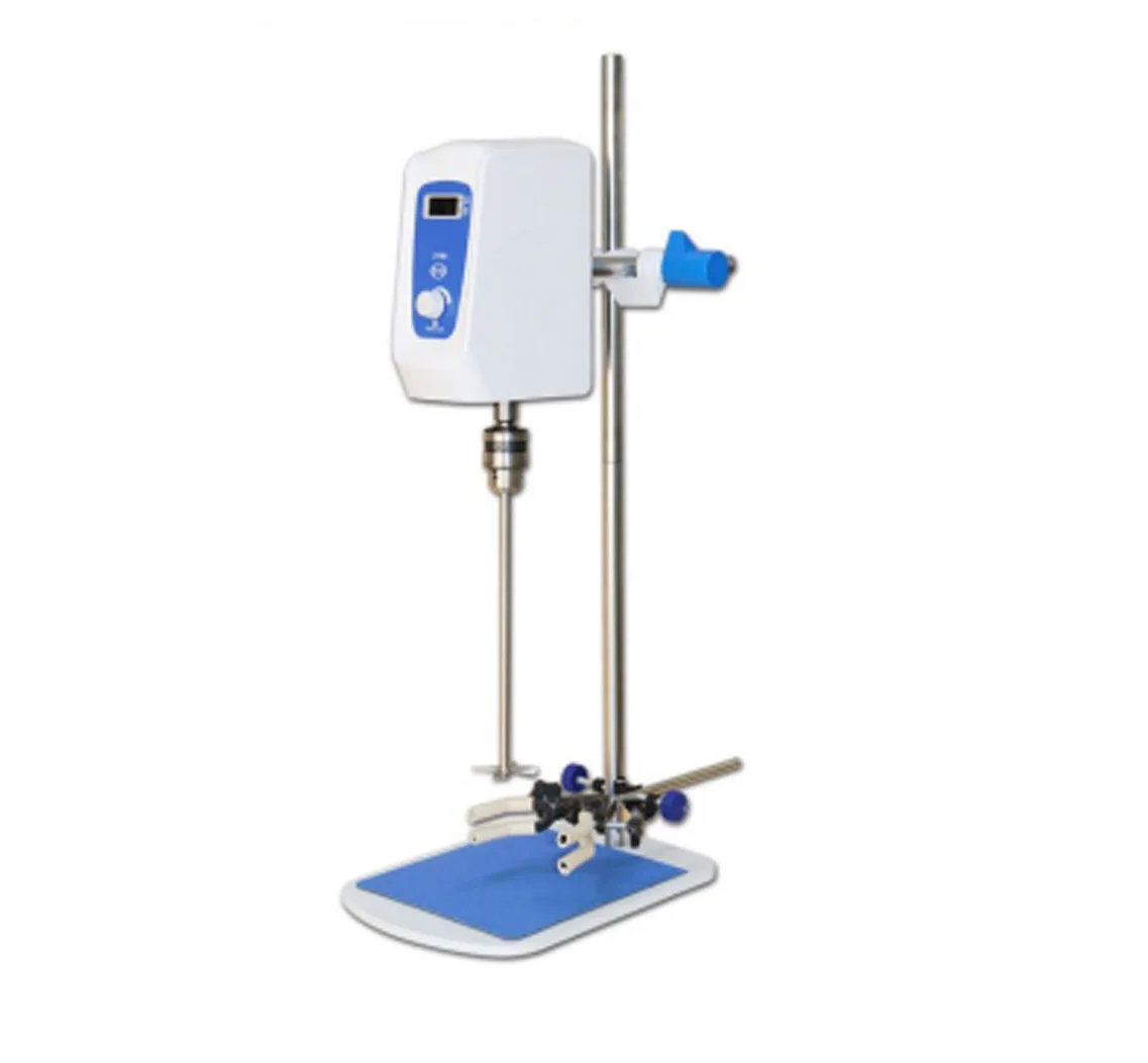 20L/40L/60L  Electric Overhead Stirrer With Stand and Propeller Shaft Digital Laboratory Liquid Mixer Other Lab Supplies