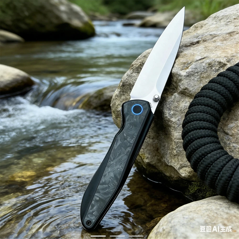 

Складной нож BK 461 для повседневного ношения, лезвие из стали 7Cr17Mov, легкая рукоятка из алюминия и карбона, инструмент для кемпинга и активного отдыха (EDC)