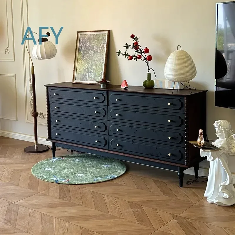 Trendy Glam Living Room Cabinets for American Glamour Elegant Large Modern Rectangle Szafka Vintage Furniture for Living Room