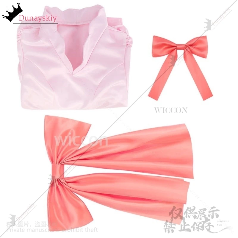 Anime Charlotte Pudding Cosplay Różowa Sukienka Księżniczki Damska Y2K Jirai Kei Dziewczęca Lolita Halloween Party Podwójny Kucyk Role-playing