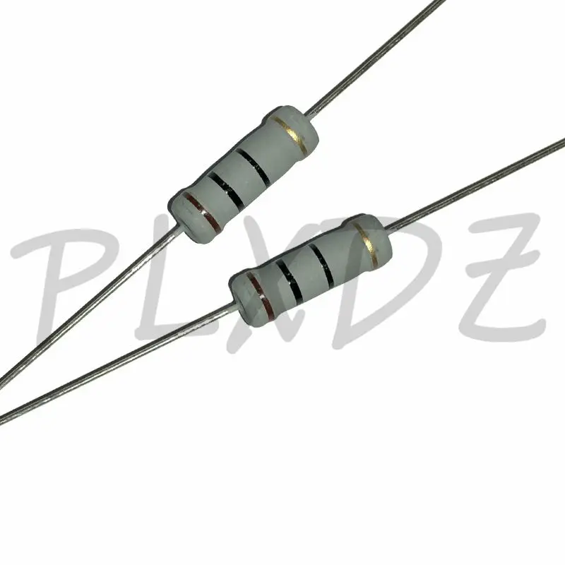 20pcs 2W Metal oxide film Resistor 5% 1R ~ 10M 100R 220R 330R 1K 2.2K 3.3K 4.7K 10K 22K 47K 100K 1M 100 220 330 ohm Carbon Film