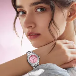 Montre CARNIVAL Brand Womens Luxury Quartz Watches Ladies Sapphire Waterproof Stainless Steel Watch for Women Gilrls Reloj Mujer