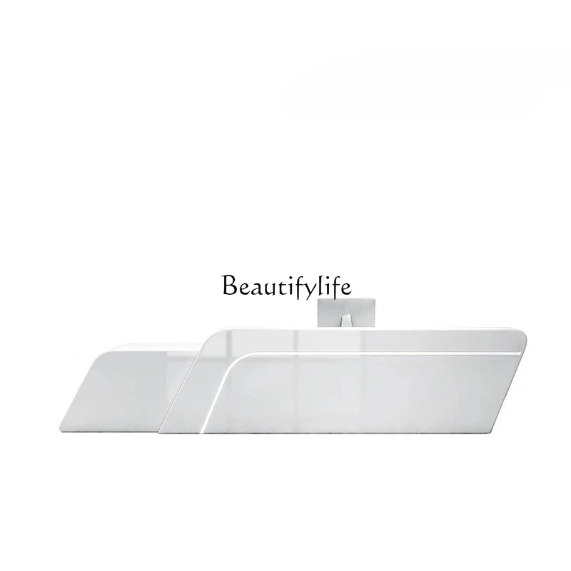 

Company front desk Hotel lobby Reception desk Training institution Paint bar