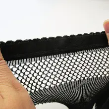 Women Lace Top Thigh High Stockings #5