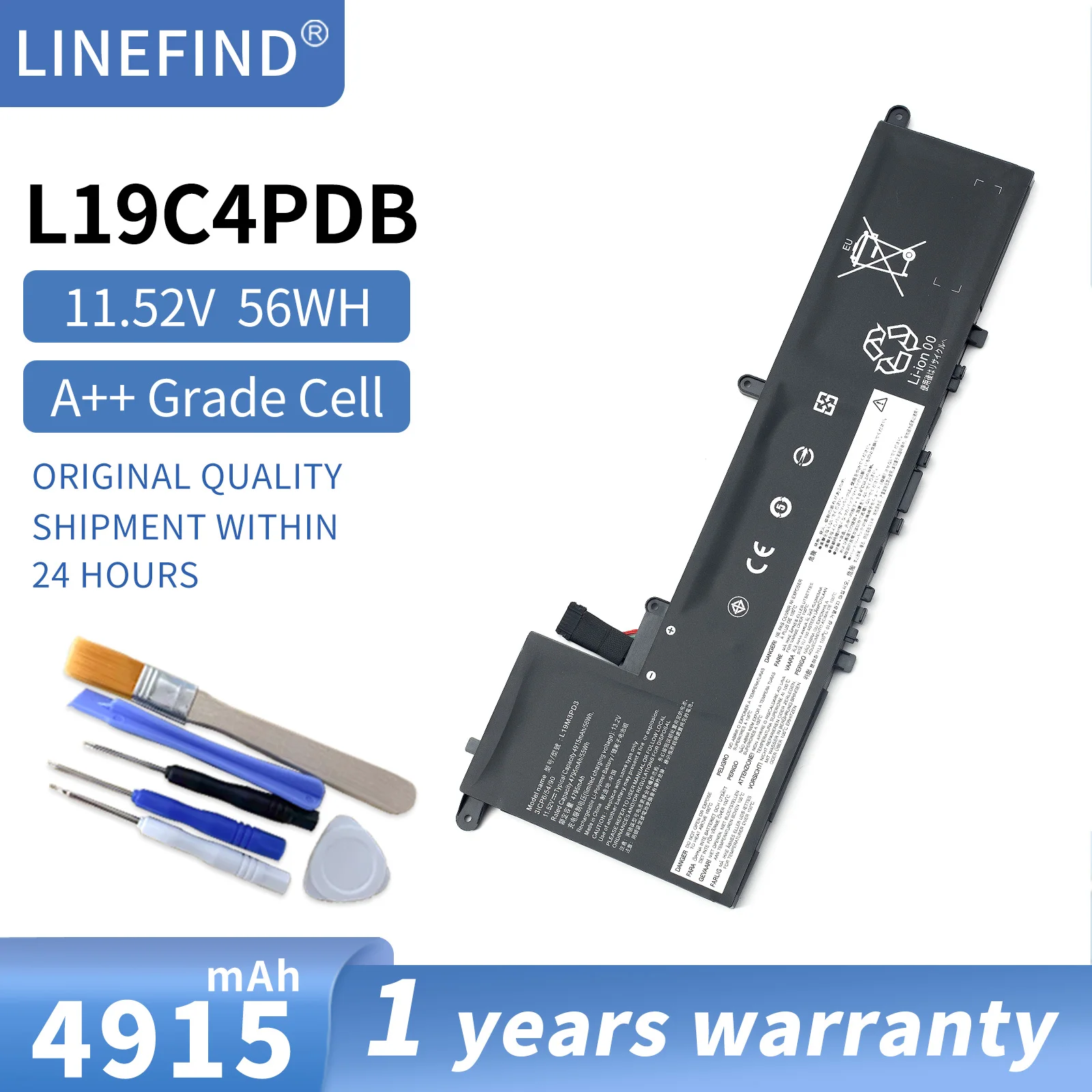 

L19M3PD3 L19D3PD3 L19L3PD3 Laptop Battery For Lenovo IdeaPad S540-13API 13ARE 13IML 13ITL,Xiaoxin Pro 13 2019 2020 2021