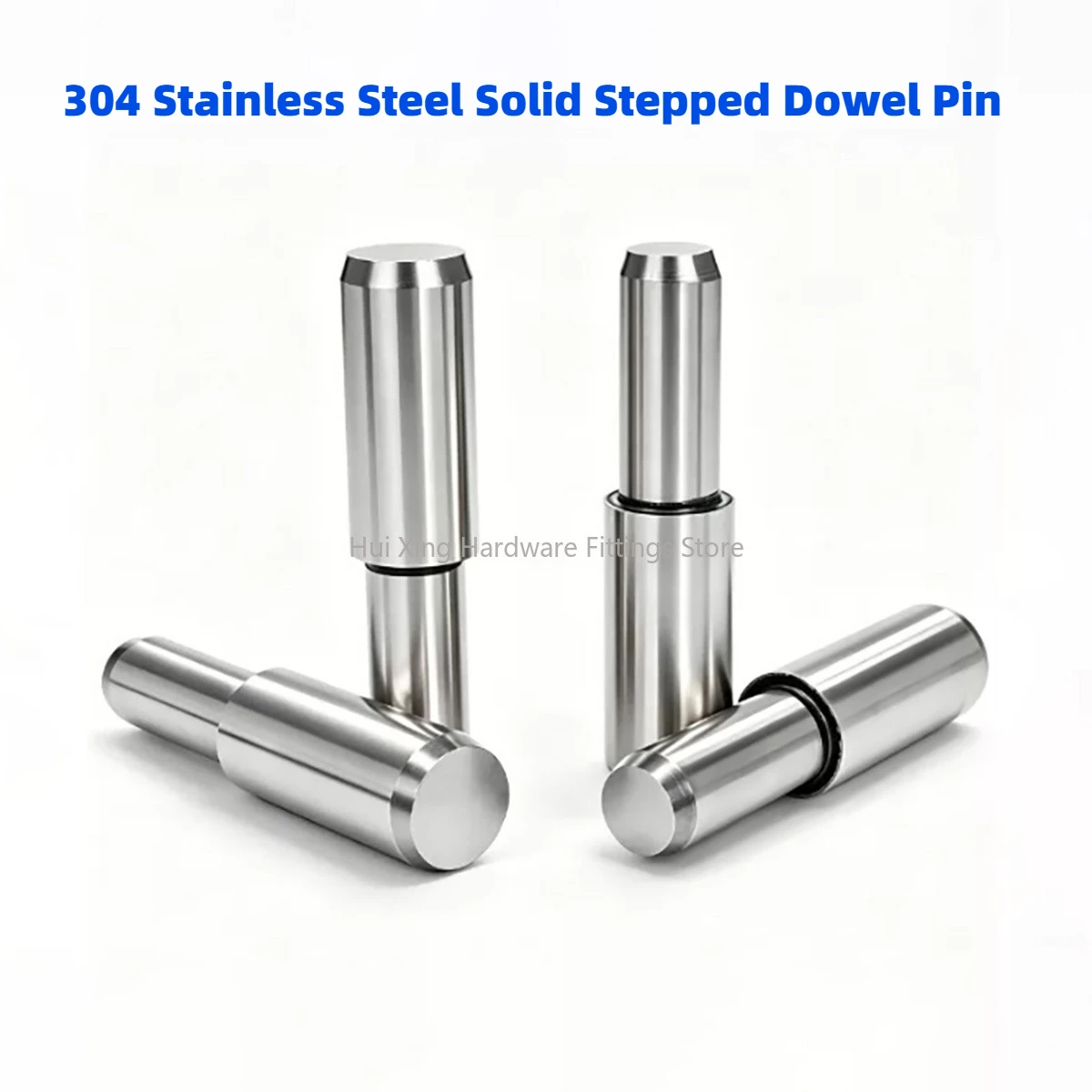 304 Stainless Steel Solid Stepped Dowel Pin/ Locating Pins Cylindrical pin