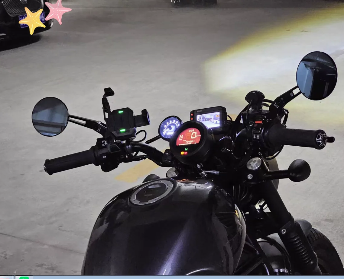 الرجعية دراجة نارية المقود 22 مللي متر 7/8 الكلاسيكية دراجة نارية عجلة القيادة ل رويال انفيلد بوبر المروحية كروزر سكوتر مقود