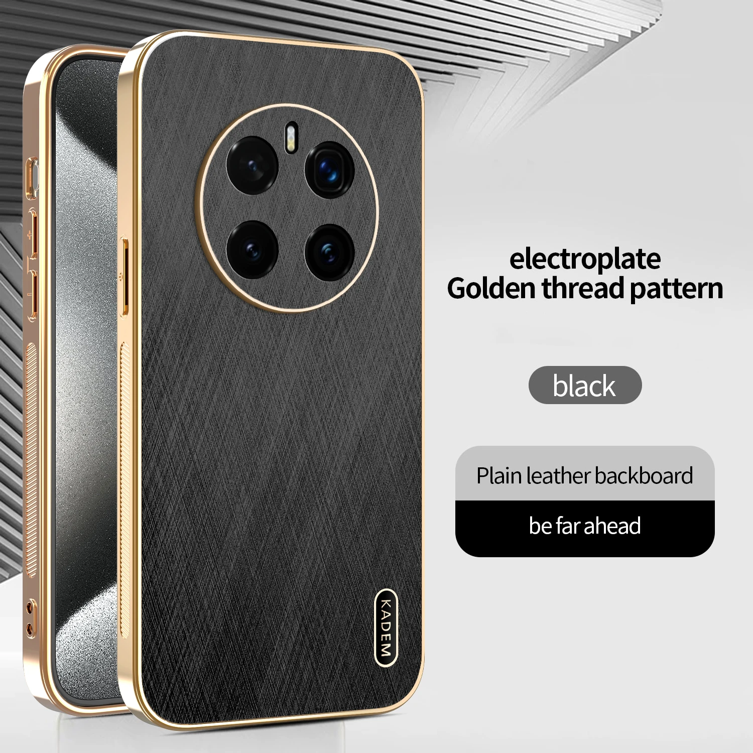 For Honor Magic7 Lite Pro RSR Porsche Design Phone Case Luxury Brushed Leather Electroplated Bumper Soft TPU Cover