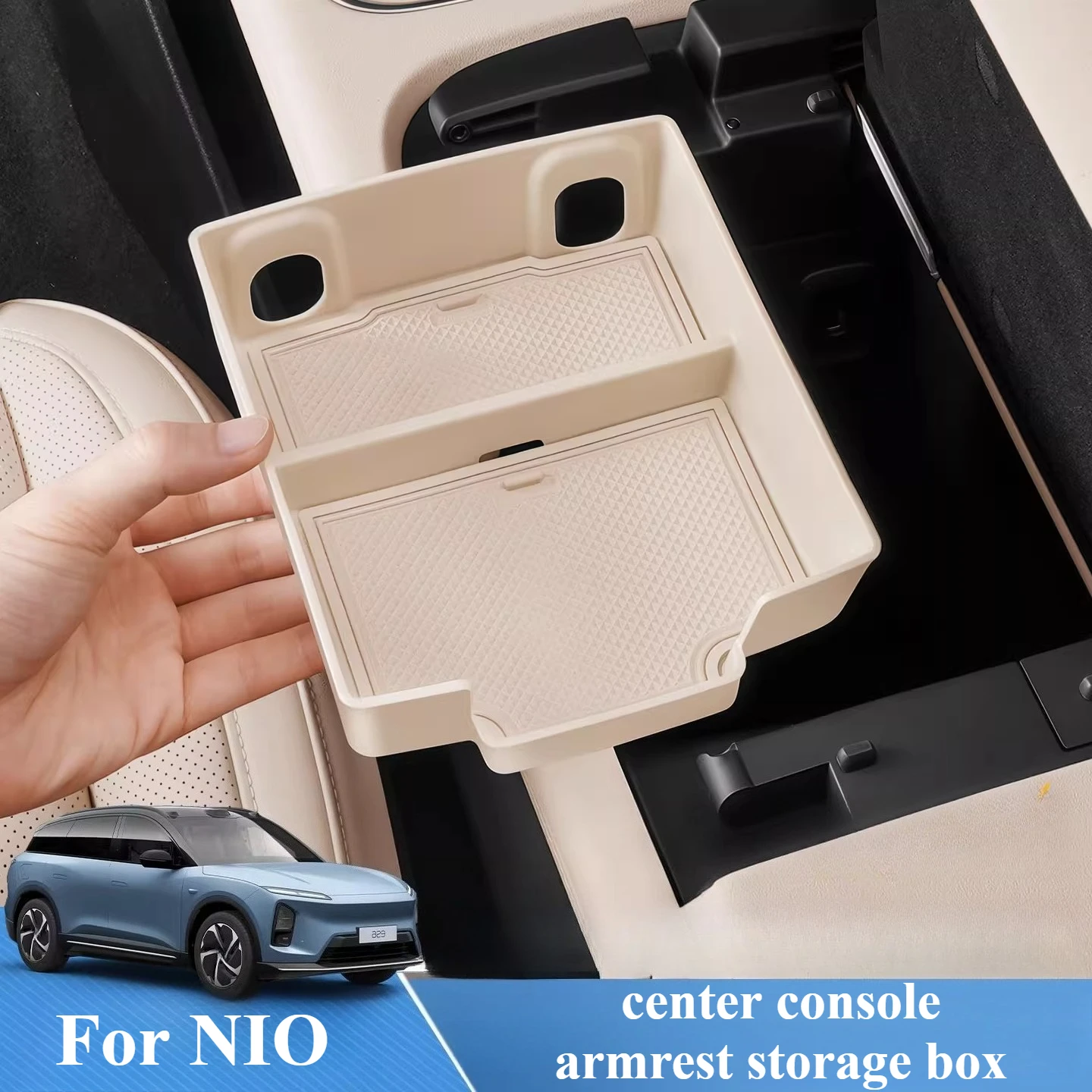 Storage Box Central Control Armrest Box For NIO ES6 EC6 ET5T 2024-2025 Car Storage Supplies Car Accessories Modification Tools