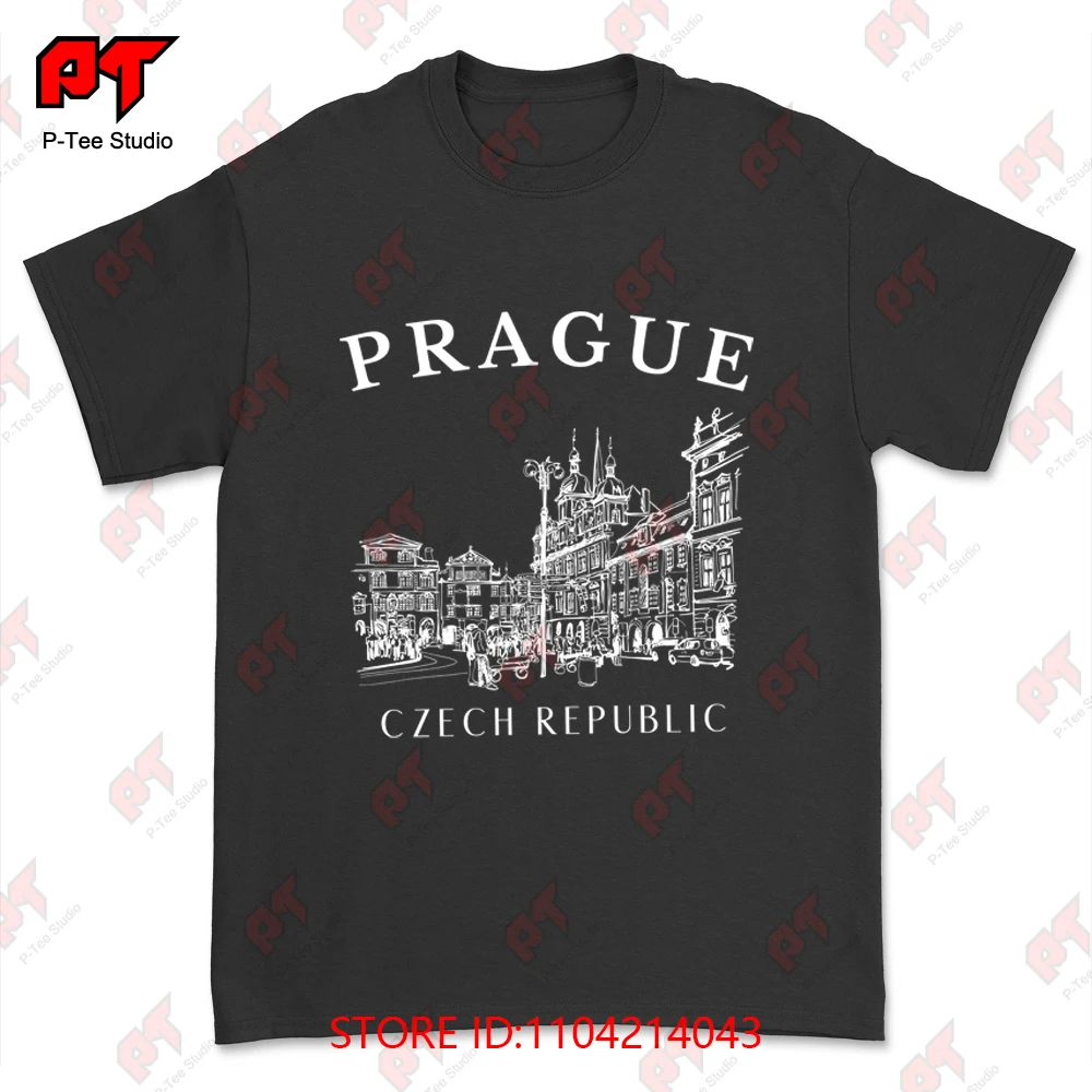 Prague T Shirt Czech Republic Travel Souvenir Top Czechia