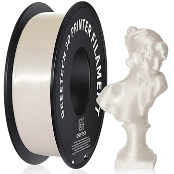 GEEETECH – fil de bobine de Filament PLA en soie 3d, 1kg, 1.75mm, pour matériel d'imprimante 3D, sécurité, emballage sous vide, couleur spéciale, sans bulles