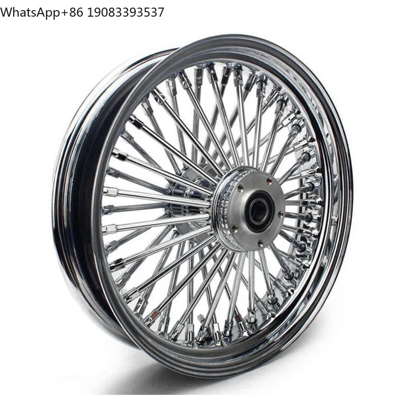 

Steel Aluminum 16 18 19 20 21 Motorcycle Rims 2.15 3 3.5 5.5 8.5 Fat Spoke 48 Motorcycle Wheels for Harley