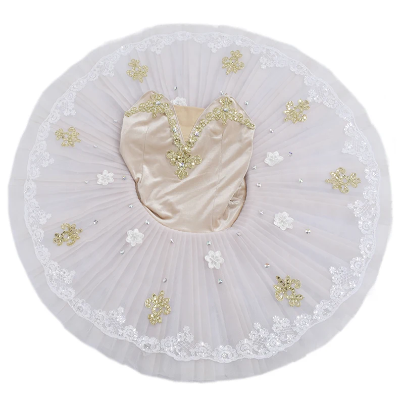 Tutu de ballet de ballerine professionnelle pour enfants, filles, femmes et adultes, costumes de danse de ballet de fête pour filles