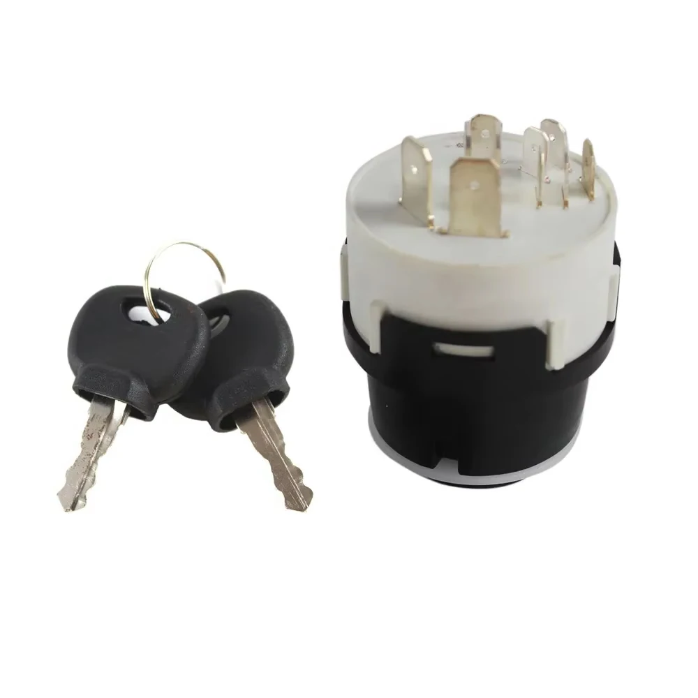 

10 Pins Lgnition Preheat Start Switch 701/80184 701/45500 For JCB JCB200 JCB220 With 2 Keys Car Tractor Trailer Excavator Parts