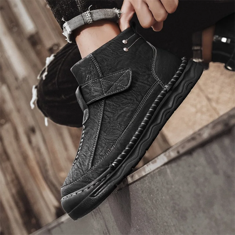 

Men's casual short boots high-quality classic style Leisure Party Business Office Work Adult hot selling shoes 38-48 Luxury