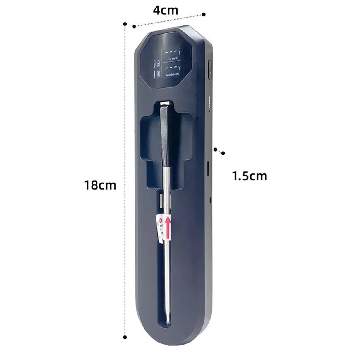 

Y31A Wireless Digital Meat Thermometer Dual Thermometer Ceramic Probe IPX7 Waterproof Bluetooth Grill BBQ Oven Cooking
