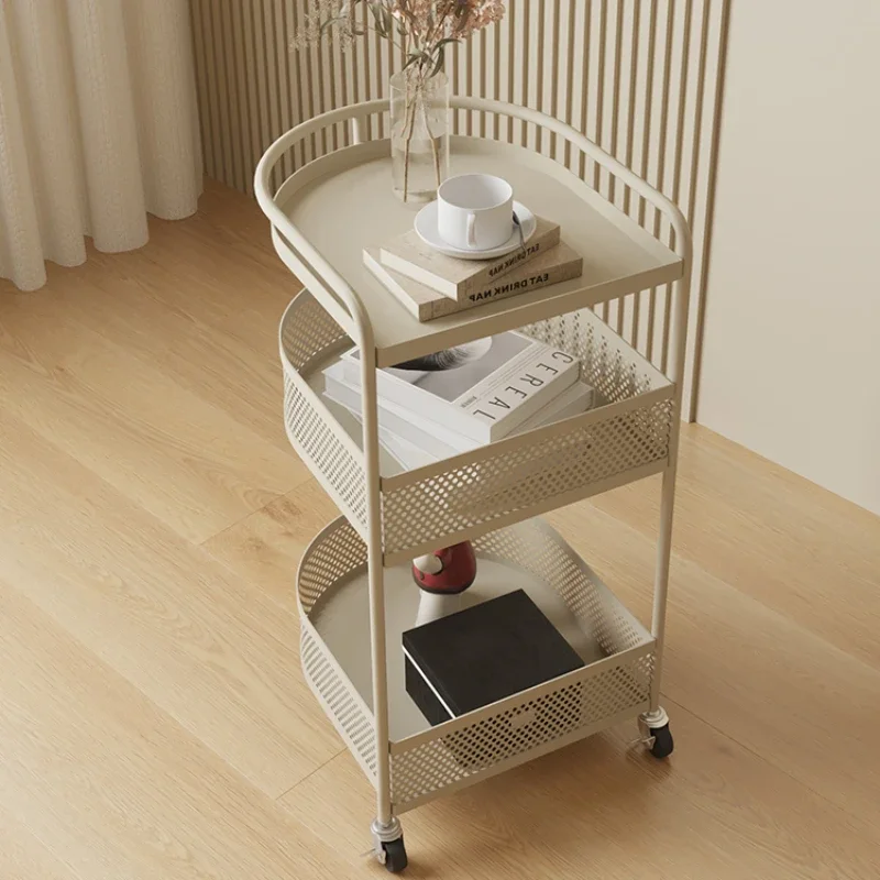 Home Promoter Cart - Multi-functional Storage Shelf Desk Arranger, Simple Modern Organizer Holder, Efficient Storage Solution