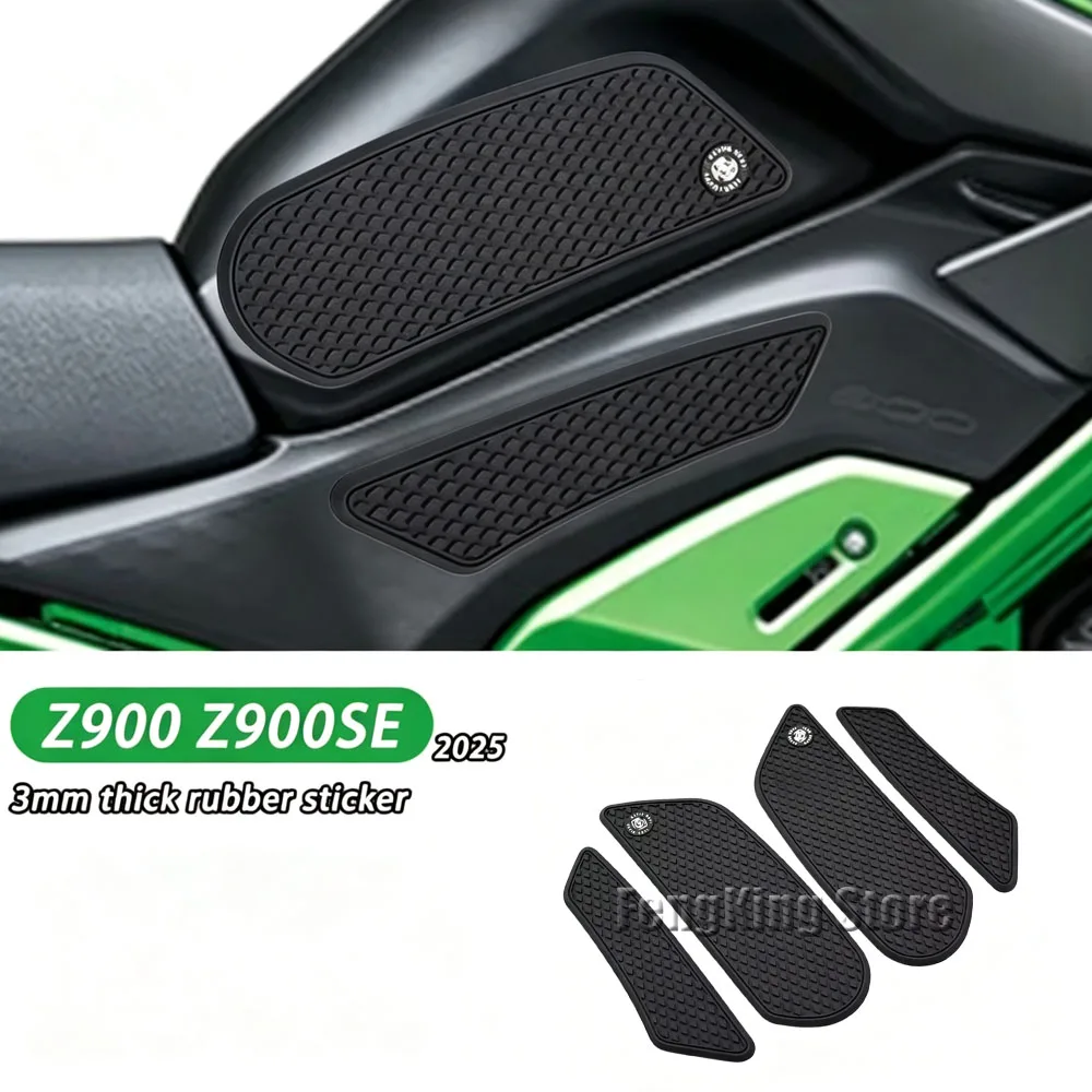 Motorcycle Accessories Fuel Oil Tank Pad Protector Stickers Gas Knee Grip Mat   For Z900 Z900se Z 900 se 2025