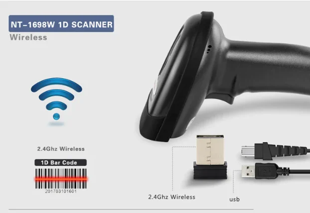 Imagem -06 - Netum-barcode Scanner Portátil Laser Bar Leitor de Código para Pos Pagamento Móvel pc Laptop e Computador Usb 2.0 1d