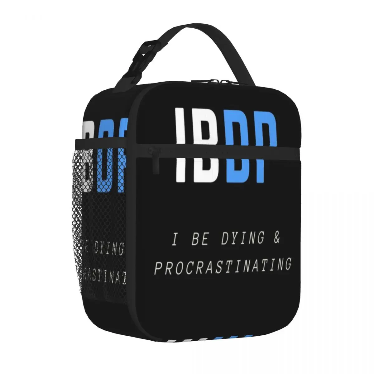 Bestselling IBDP I Be Dying And Procrastinating Parent Child Matching Food Tote Bag Bus Trip Insulated Lunch Pouch