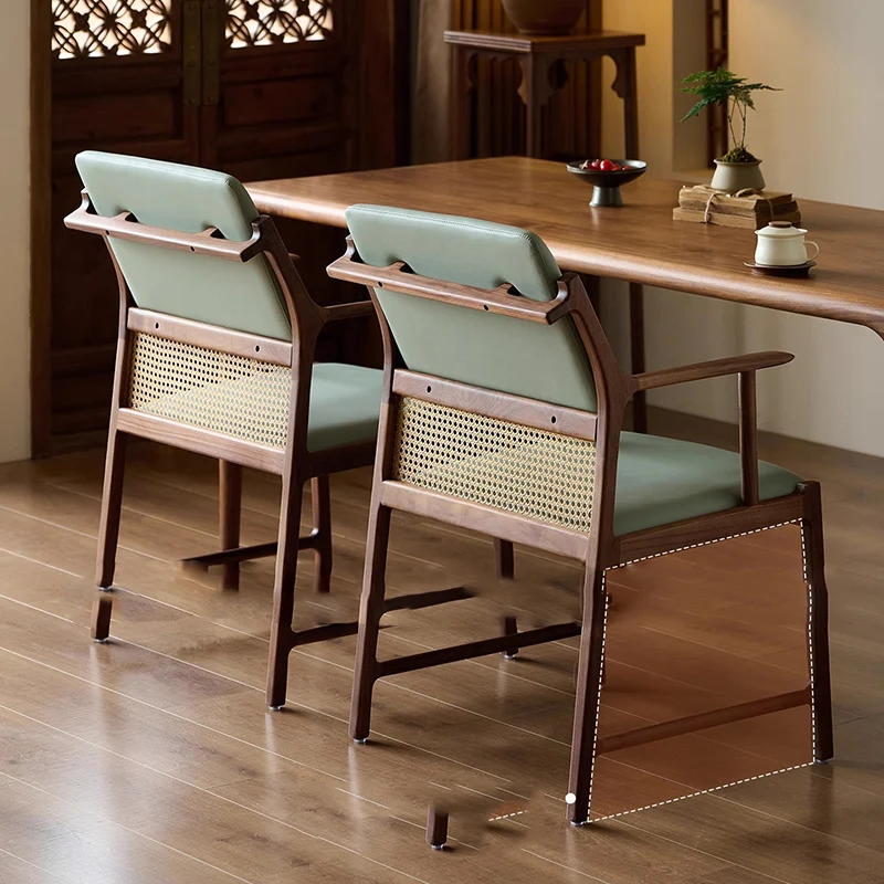 m Modern Wooden Dining Chairs Vanity Vintage Throne Dining Chairs Luxury Living Room Entrance Hall Furniture m