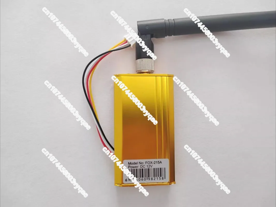 1.2G1.5W wireless transmitter, audio and video transmission picture transmission FPV recommendation, wireless monitoring