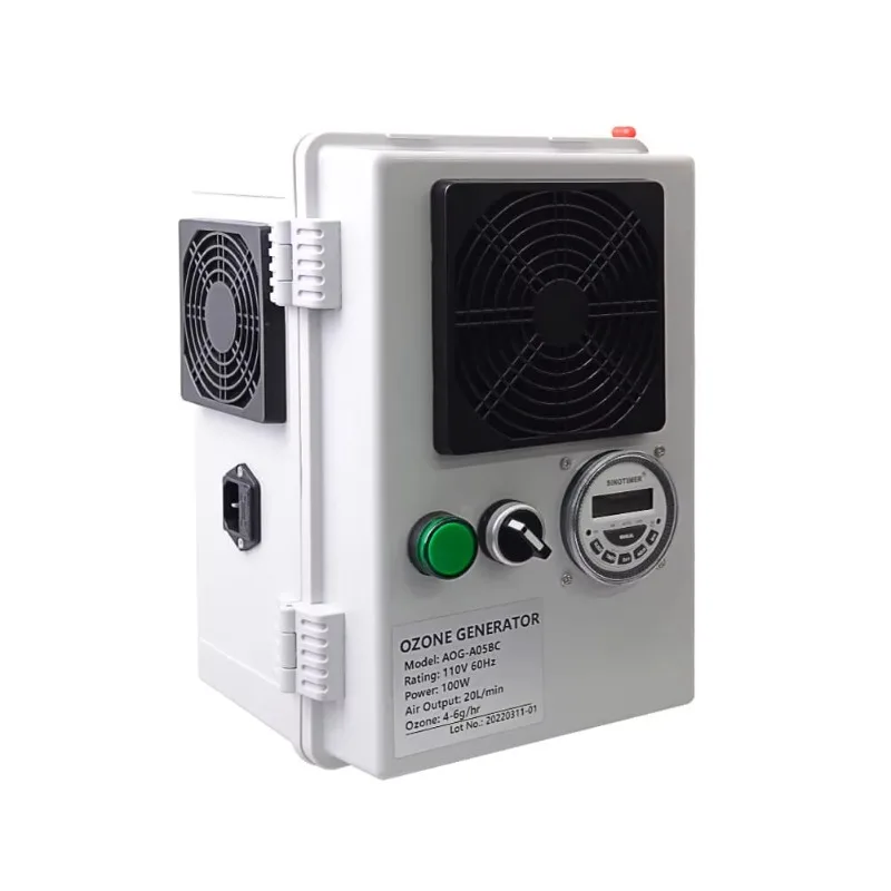 AMBOHR AOG-A05BC 5g PE Portable Commercial Ozone Generator for Construction Industries Agriculture Farming Water Treatment