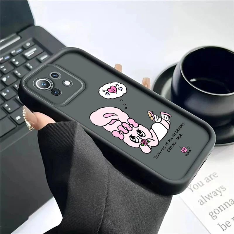 

for Xiaomi 11 RedmiNOTE K50 PRO Ultra LITE GT POCO 5G 12T 11T soft Lovely shockproof cute girl phone case Casing