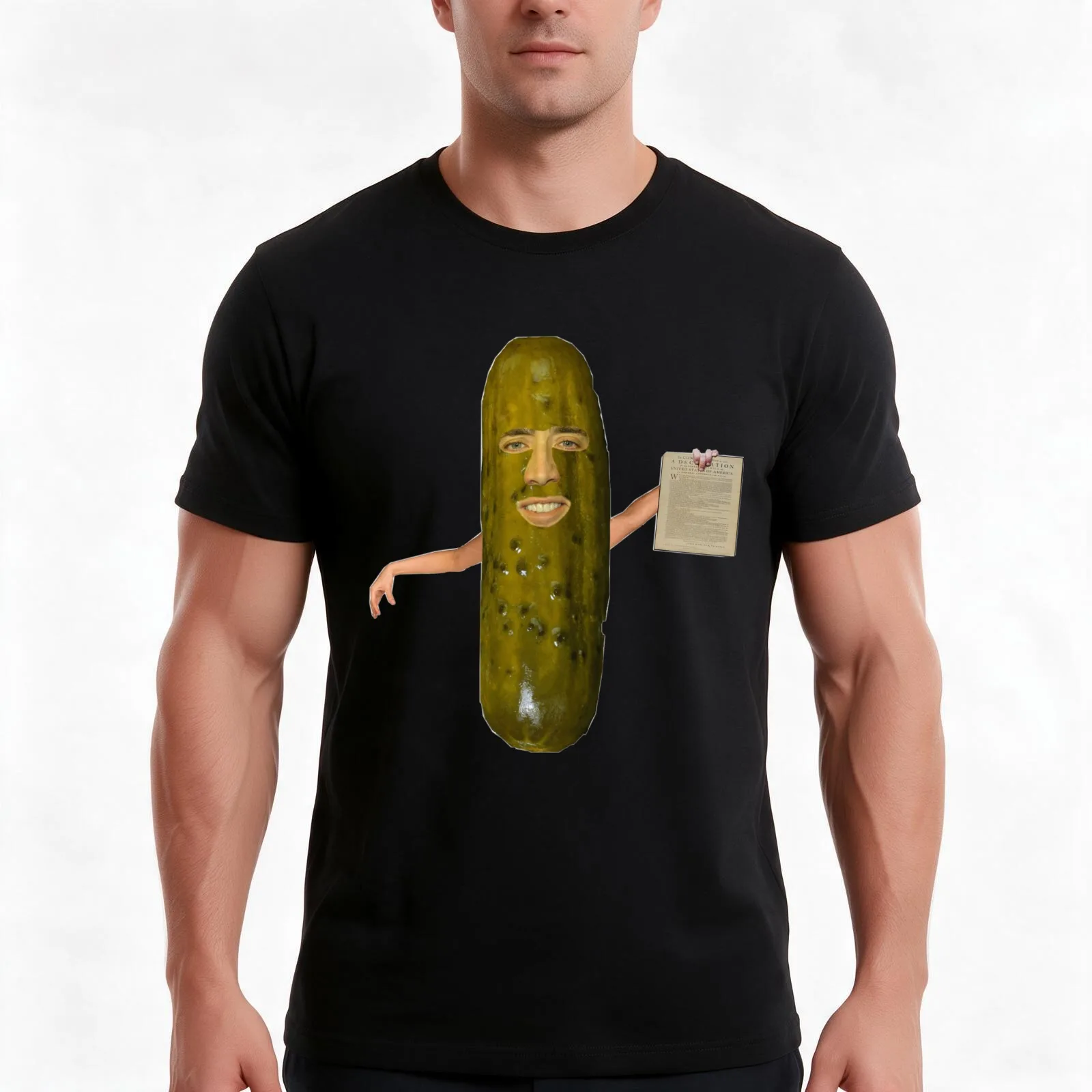 Pickolas Cage T-Shirt, Summer Casual Cotton Tee, Oversized Streetwear Tops, Vintage Graphic Print, Loose Fit Short Sleeve