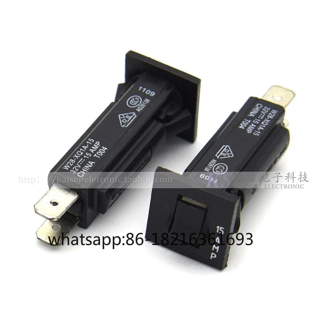 

W28-XQ1A-3/4/5/6/7/8//20A 32V thermal circuit breaker switch