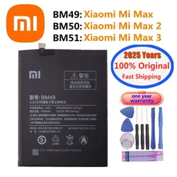 2024 Jaar Xiao Mi Bm49 Bm50 Bm51 100% Originele Batterij Voor Xiaomi Mi Max 2 3 Max2 Max3 Mobiele Telefoon Vervangende Batterij Bateria
