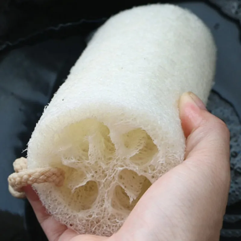 Natural Loofah Luffa Loofa Bath Body Shower Sponge Kitchen Cleaing Scrubber Scrub Pad Wash Deep Clean Remove Dead Skin Health